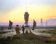 Caspar David Friedrich The Stages of Life oil painting